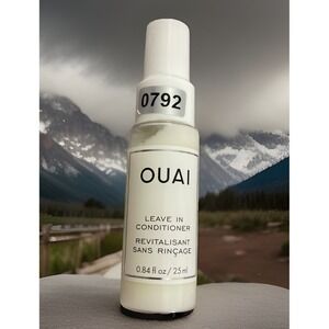 OUAI Leave In Conditioner ~ Travel Size 0.84 Fl‎ Oz Bag Packable Vacation Money